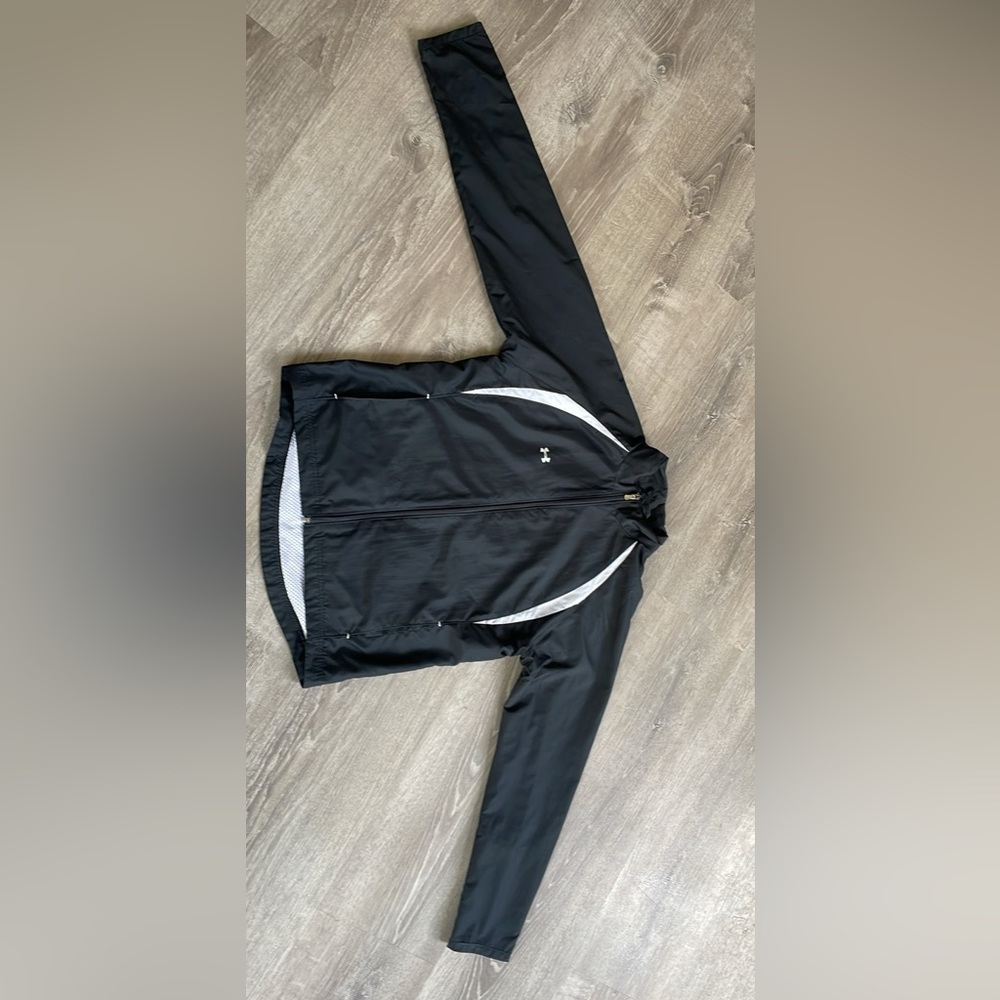 Under Armour Black Jacket with White Details